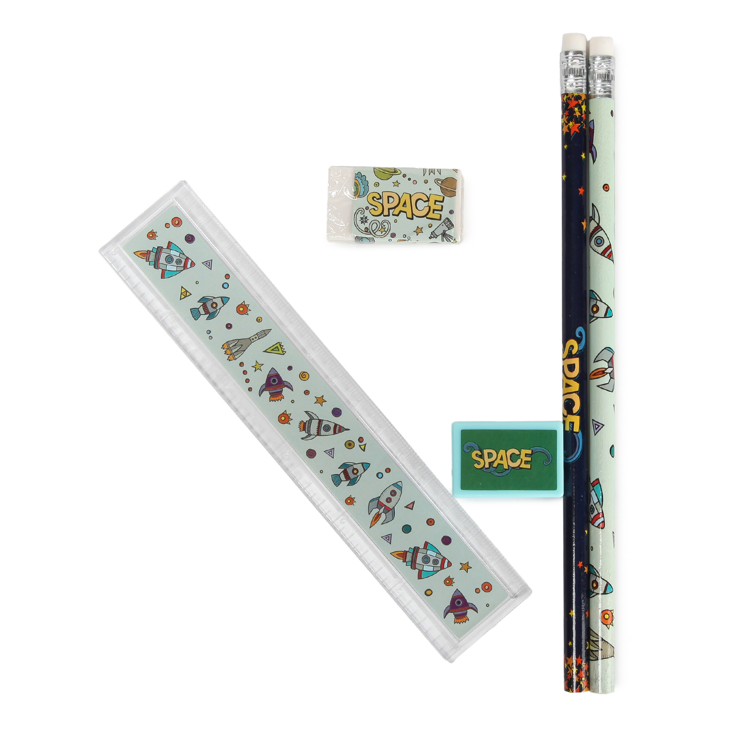 Набор канцелярский Johnshen Космос 5 предм. - фото 1