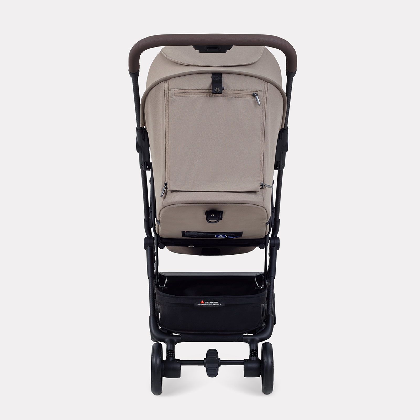 Коляска прогулочная Rant Avion Carbon коричневый - фото 8