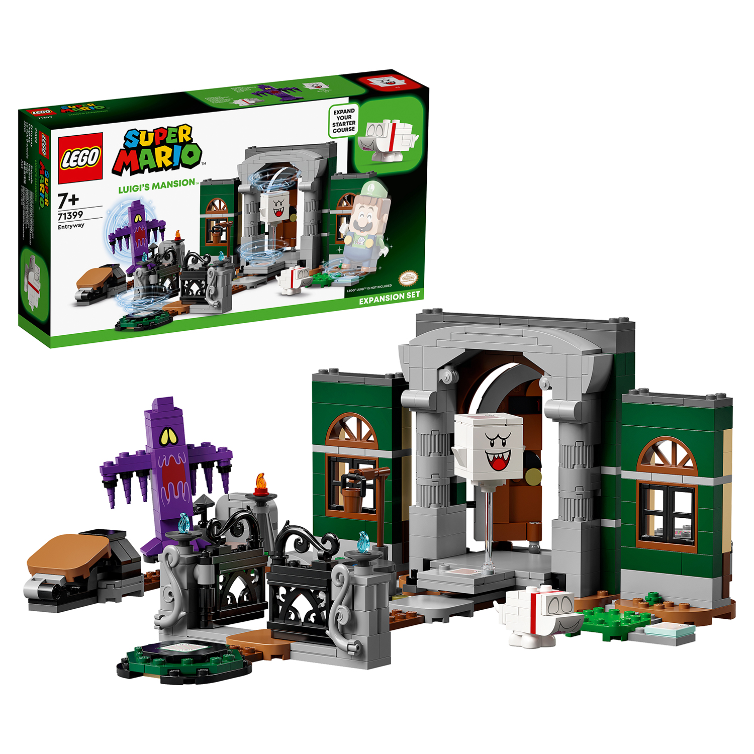 Конструктор LEGO Super Mario Luigi Mansion Entryway 504 дет. - фото 1