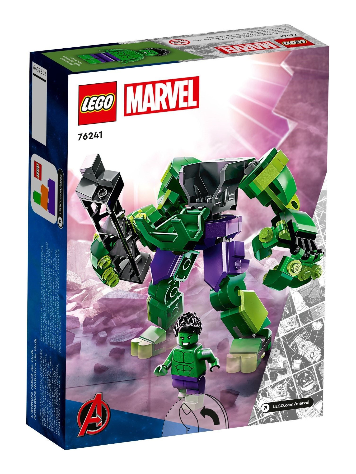 Конструктор LEGO Marvel Super Heroes Халк робот 138 дет. - фото 6
