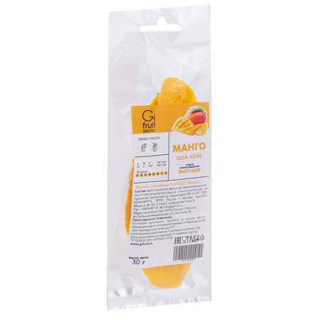 Фрукты сушеные Gifruit exotic манго 30г