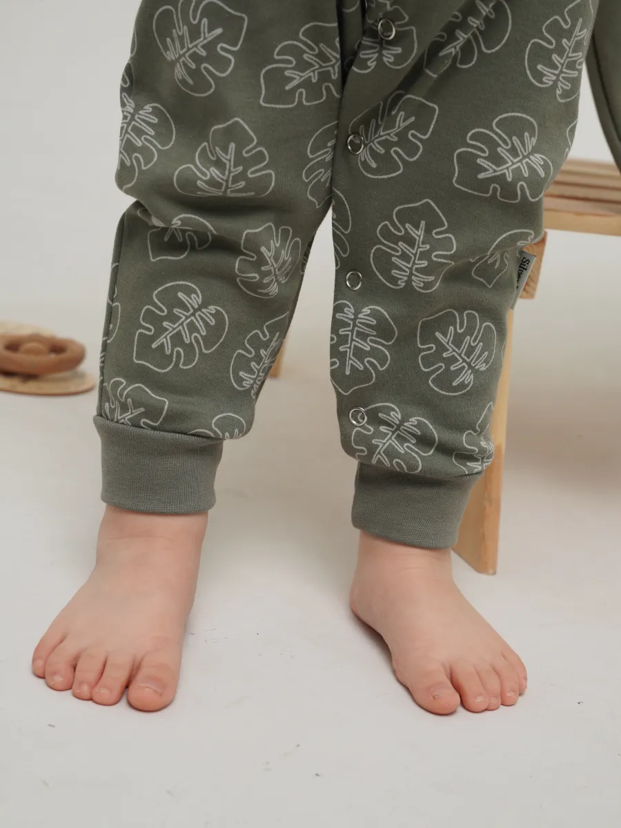 Комбинезон 3 шт Супер Пупс нбр/3пр/ком/сл/SK18хакилисточкиветочки - фото 19