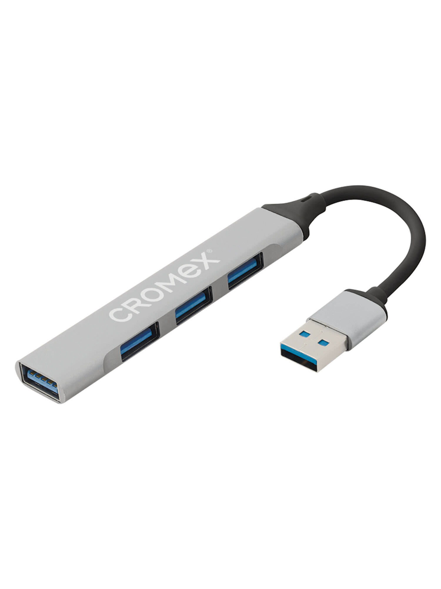 Хаб CROMEX 4 в 1 4xUSB 2.0 - фото 2