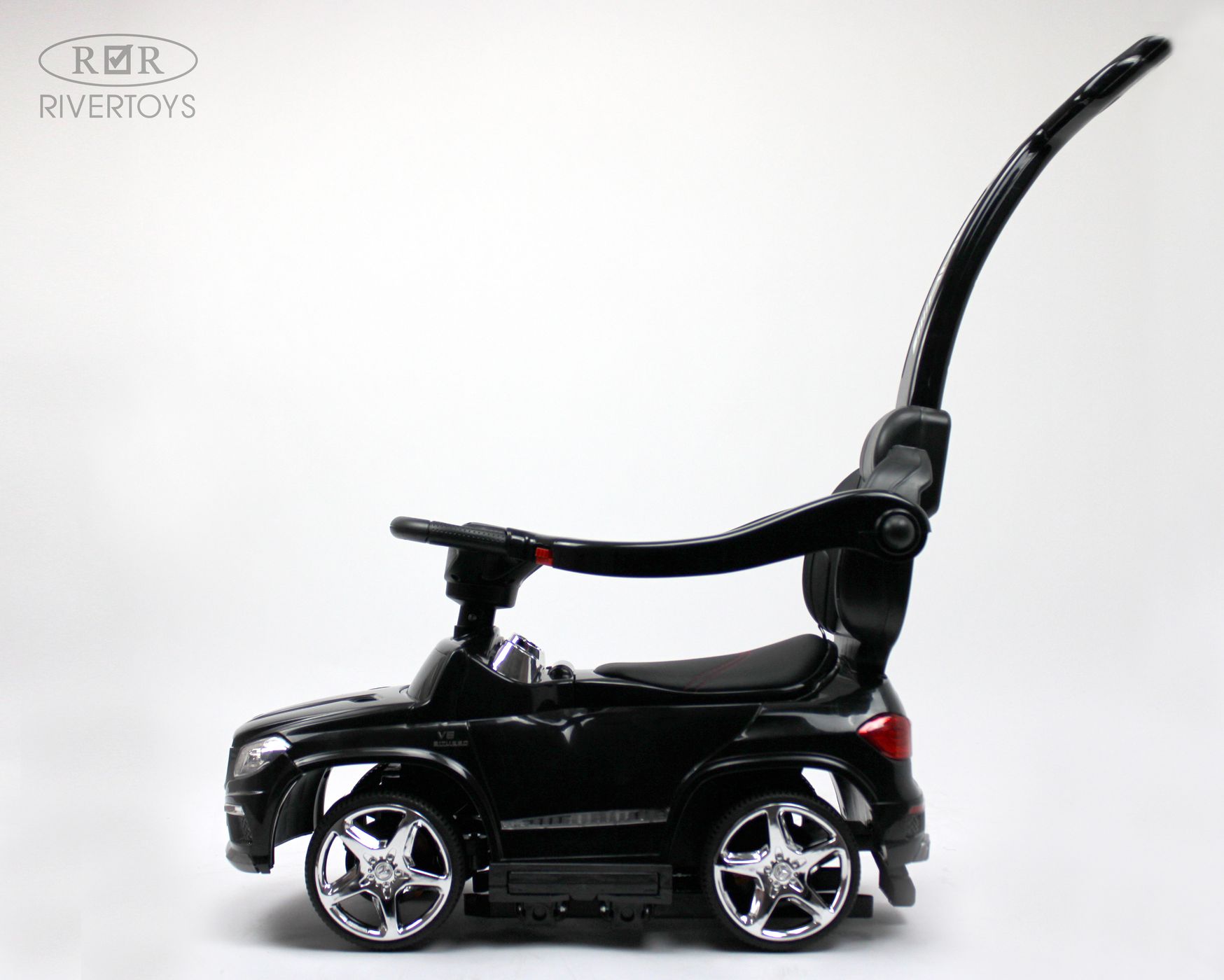 Электромобиль RIVERTOYS Mercedes A888AA-H-BLACK - фото 1
