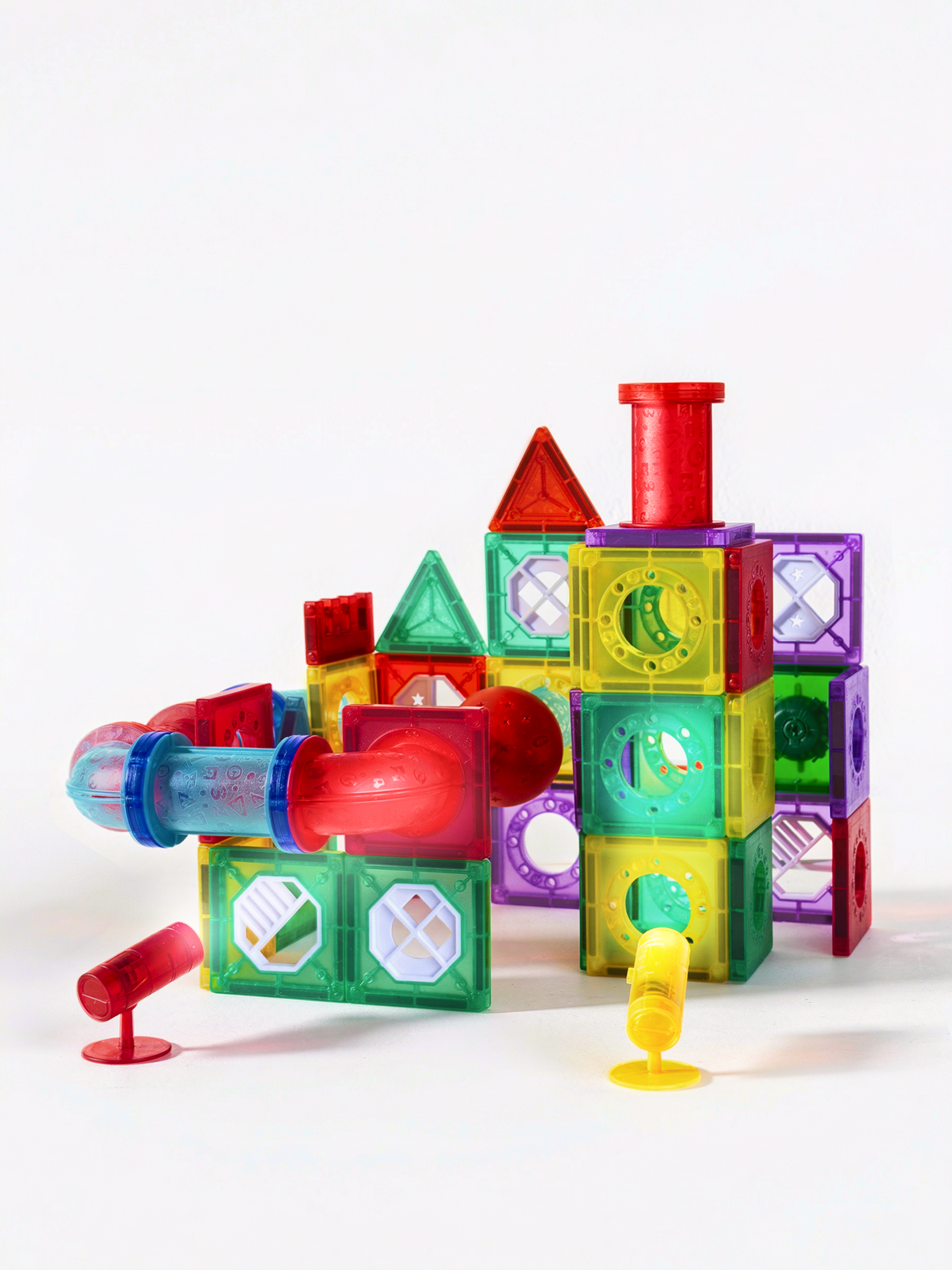 Конструктор SAYFUN toys магнитный 120 дет. - фото 14