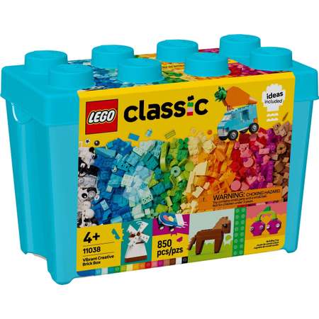 Конструктор LEGO Classic Яркая креативная коробка 850 дет.