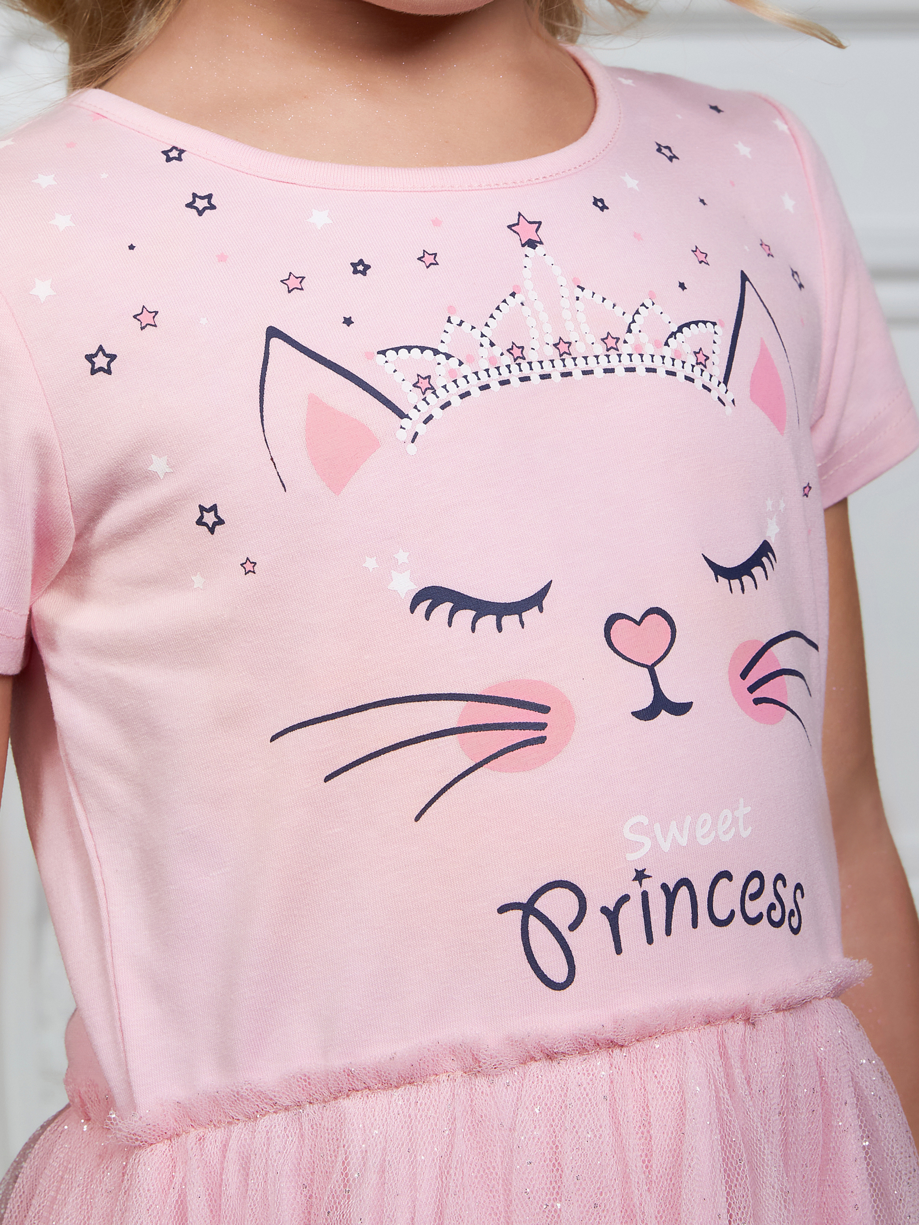 Платье ME WE KG220-J602-601_Розовый - фото 3