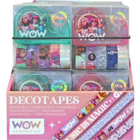 Клейкая лента WOW Generation цветной