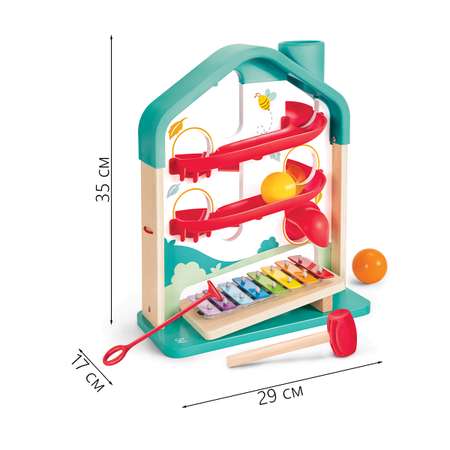 Игрушка музыкальная Hape Домик ксилофон