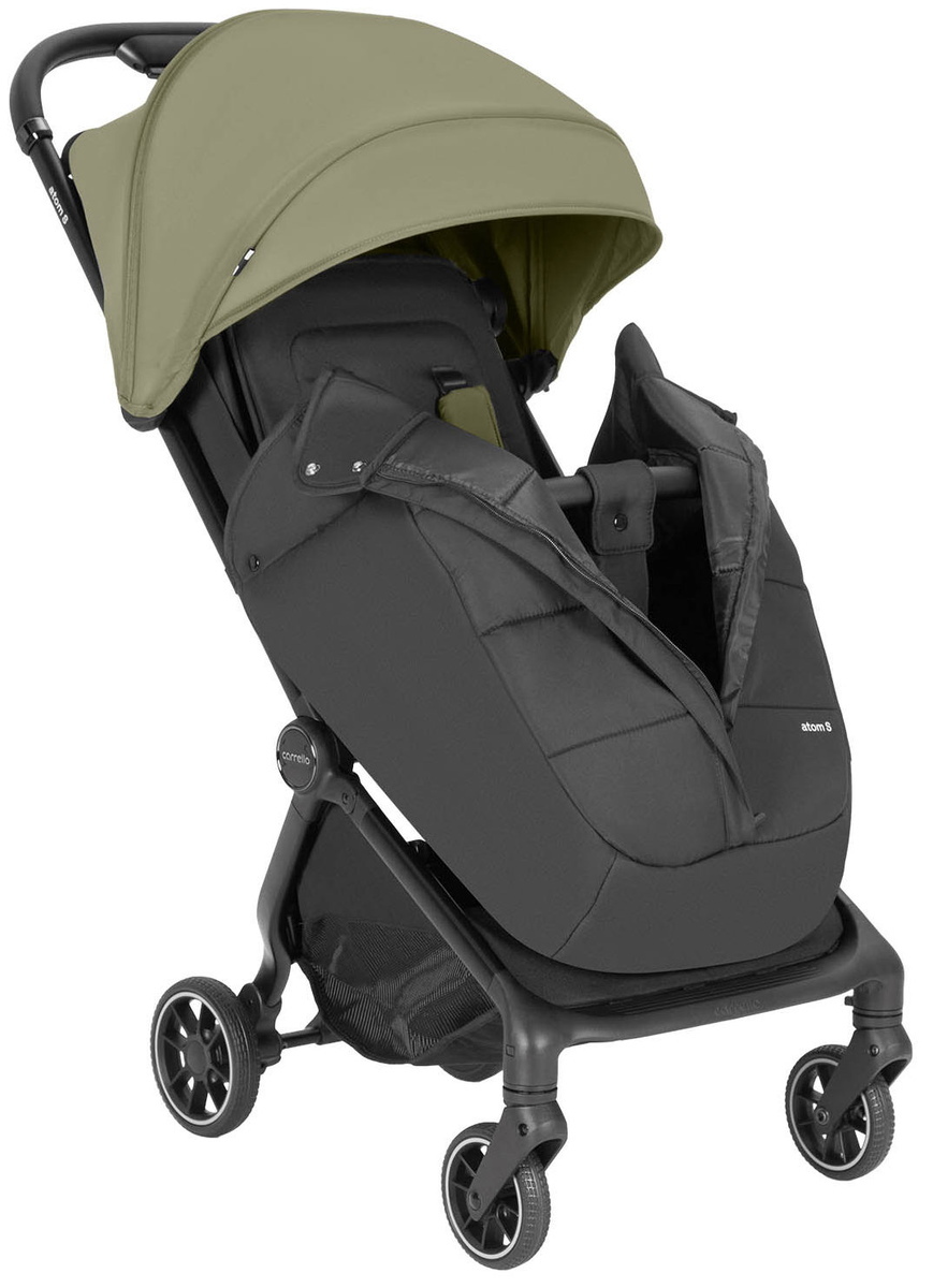 Коляска прогулочная Carrello Atom S CRL-5526 зеленый - фото 3