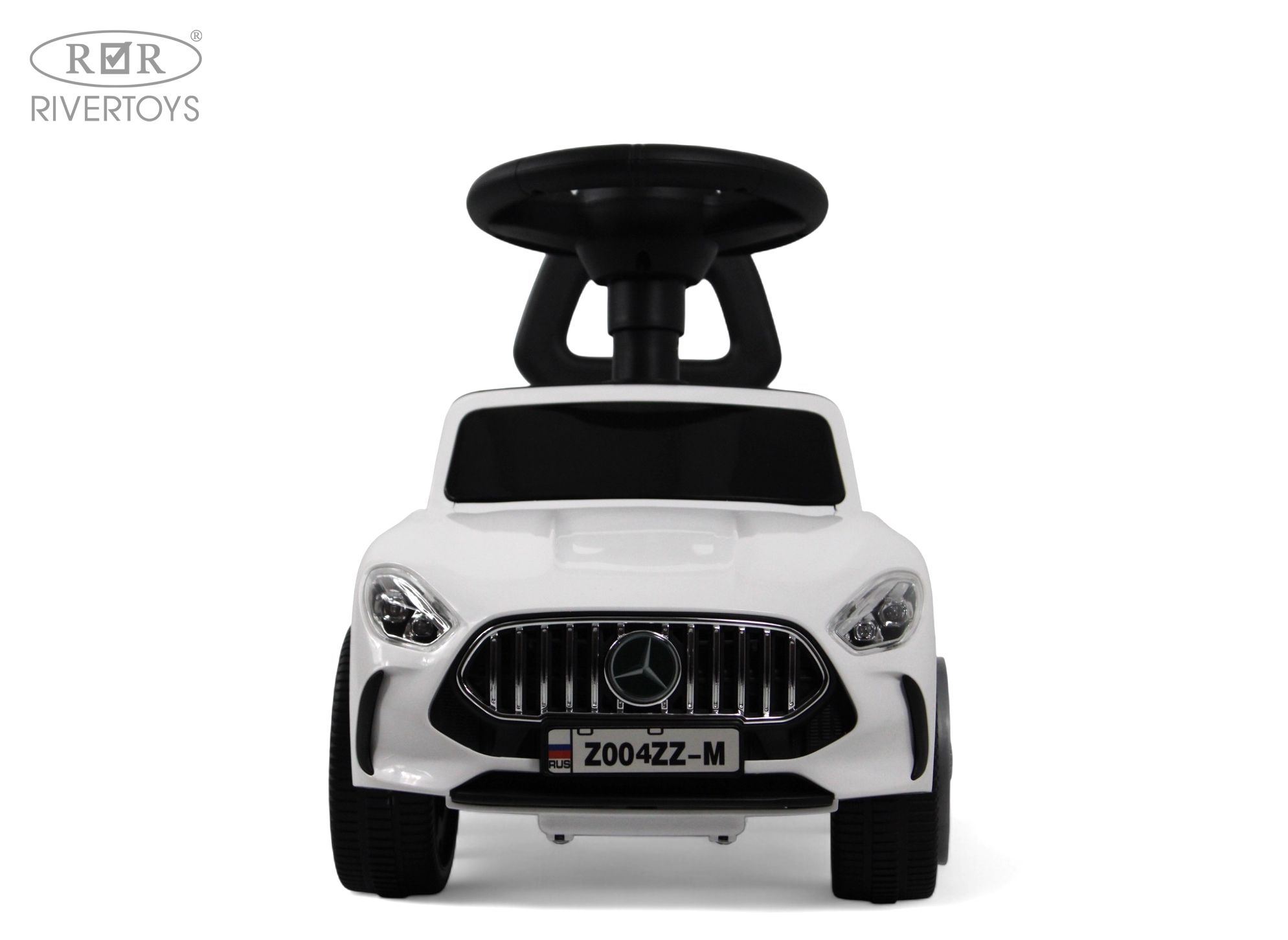 Каталка RIVERTOYS Z004ZZ-M-WHITE белый - фото 2