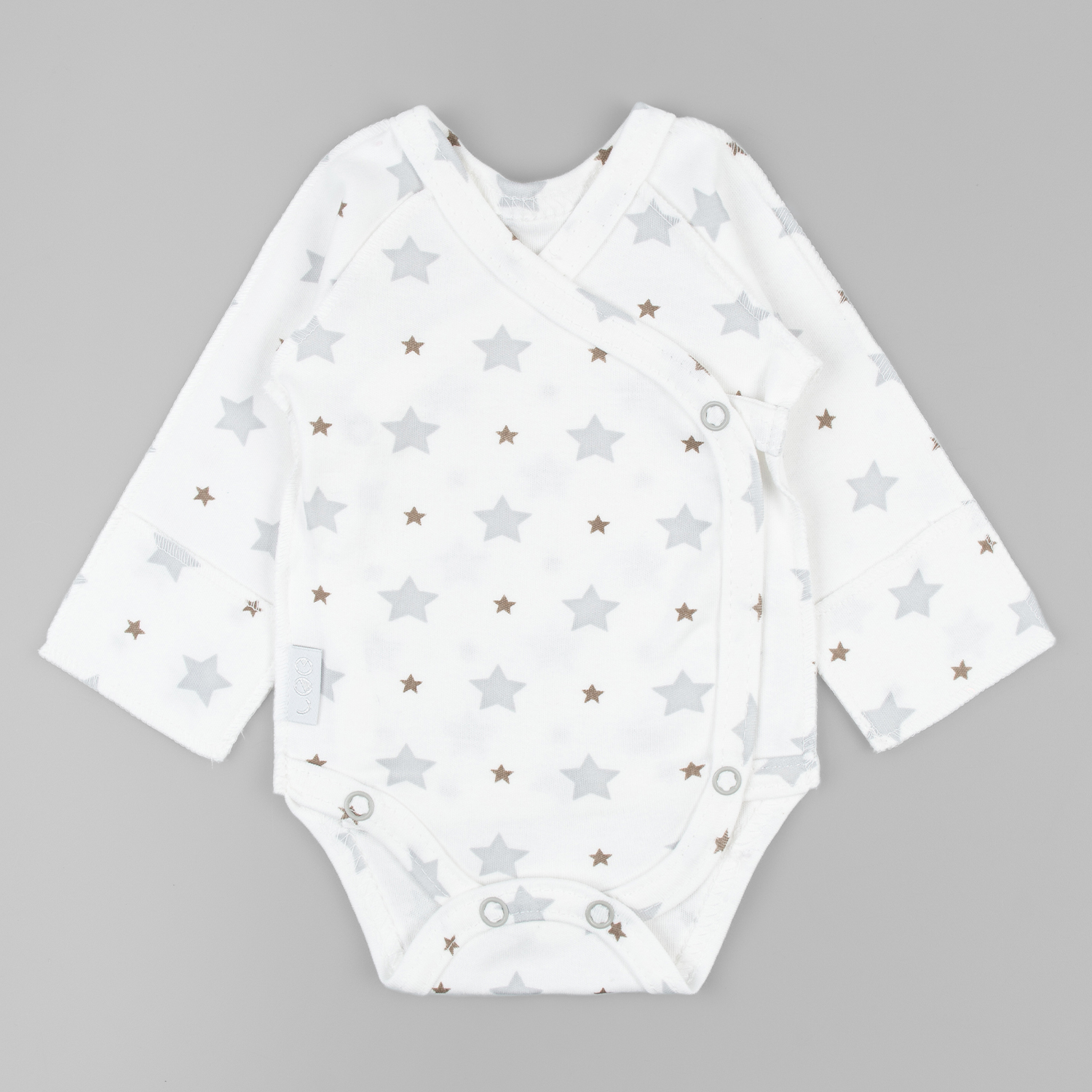 Боди 2 шт LEO 1001А-14_белый/голубой - фото 7