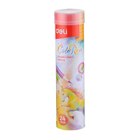 Карандаши цветные Deli 24 шт.