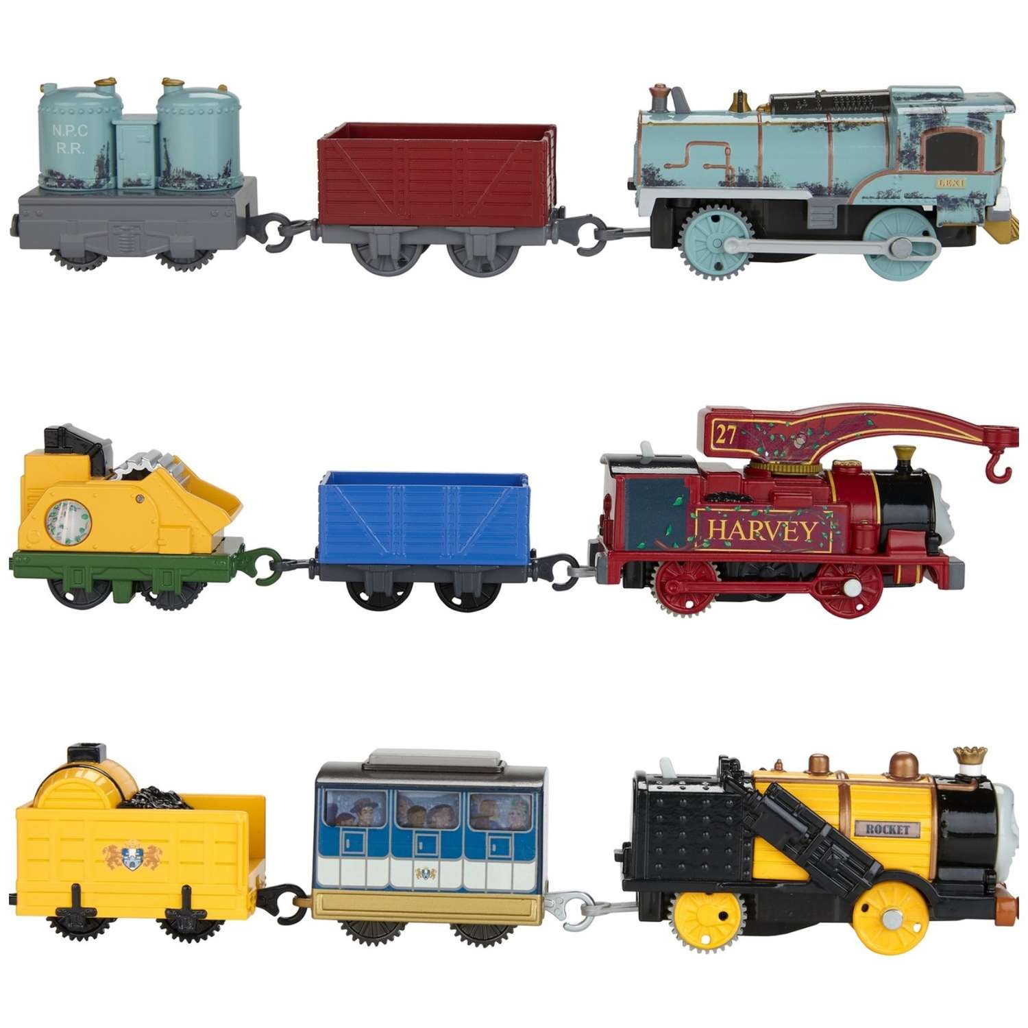 Поезд Thomas and Friends Новые герои в ассортименте BMK93 - фото 1