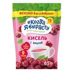 Кисель Когда я вырасту вишневый 85г с 12месяцев