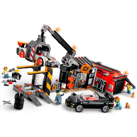 Конструктор LEGO City Автомобильная свалка блочный