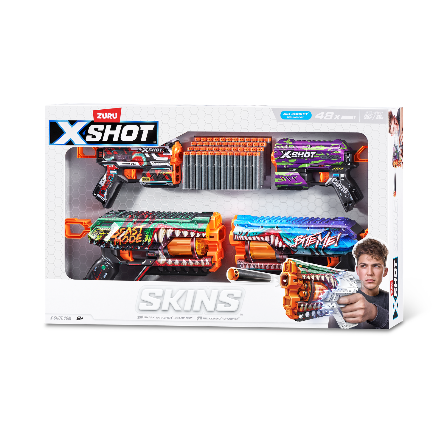Бластер Zuru XSHOT  Skins - фото 9