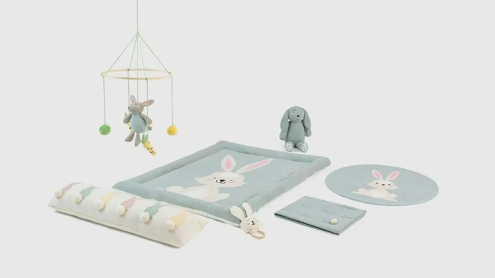 Плед askona kids Rabbit (Рэбит) 100 x 80 см хлопок - фото 6