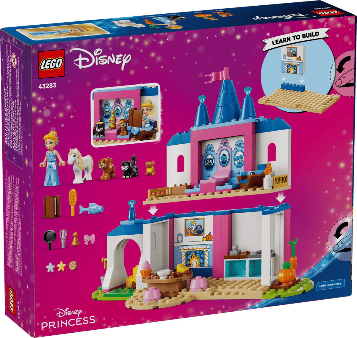 Конструктор LEGO Disney Замок друзей-животных Золушки 149 дет. - фото 7