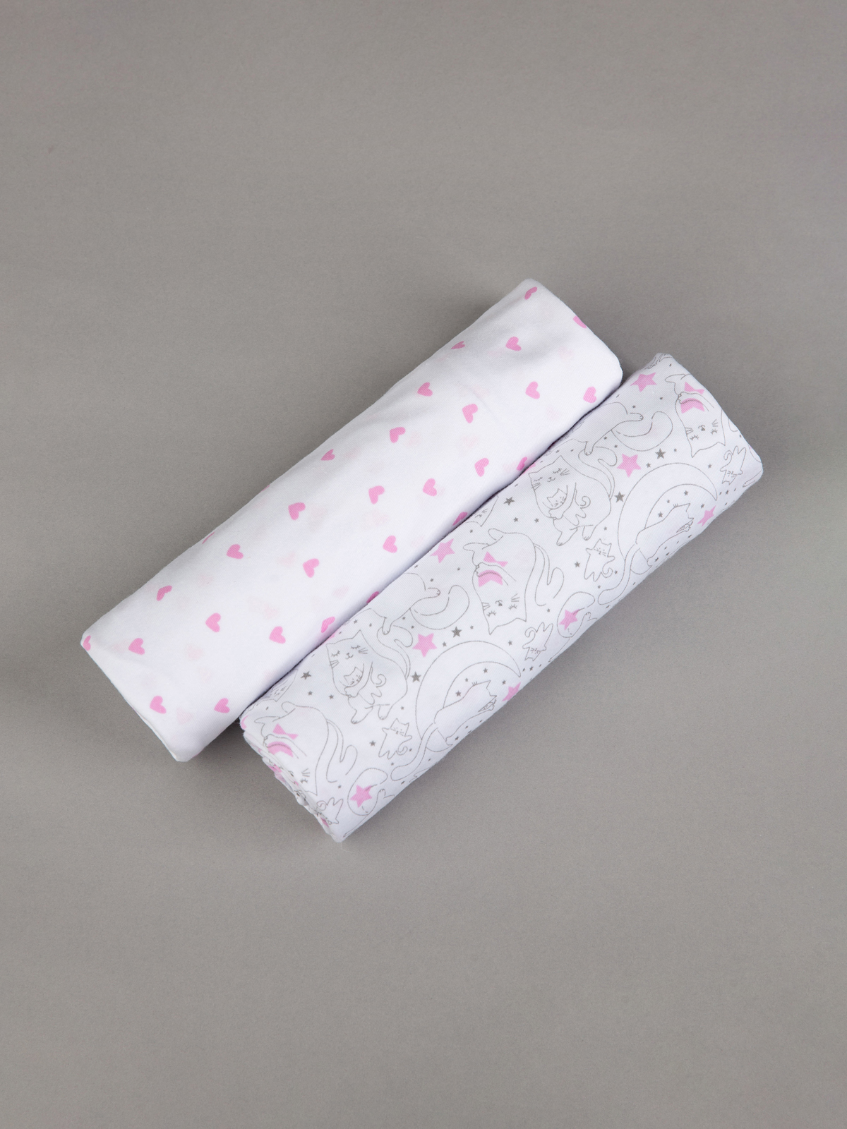 Пелёнка inlovery трикотаж 90х120 см 2 шт. - фото 19