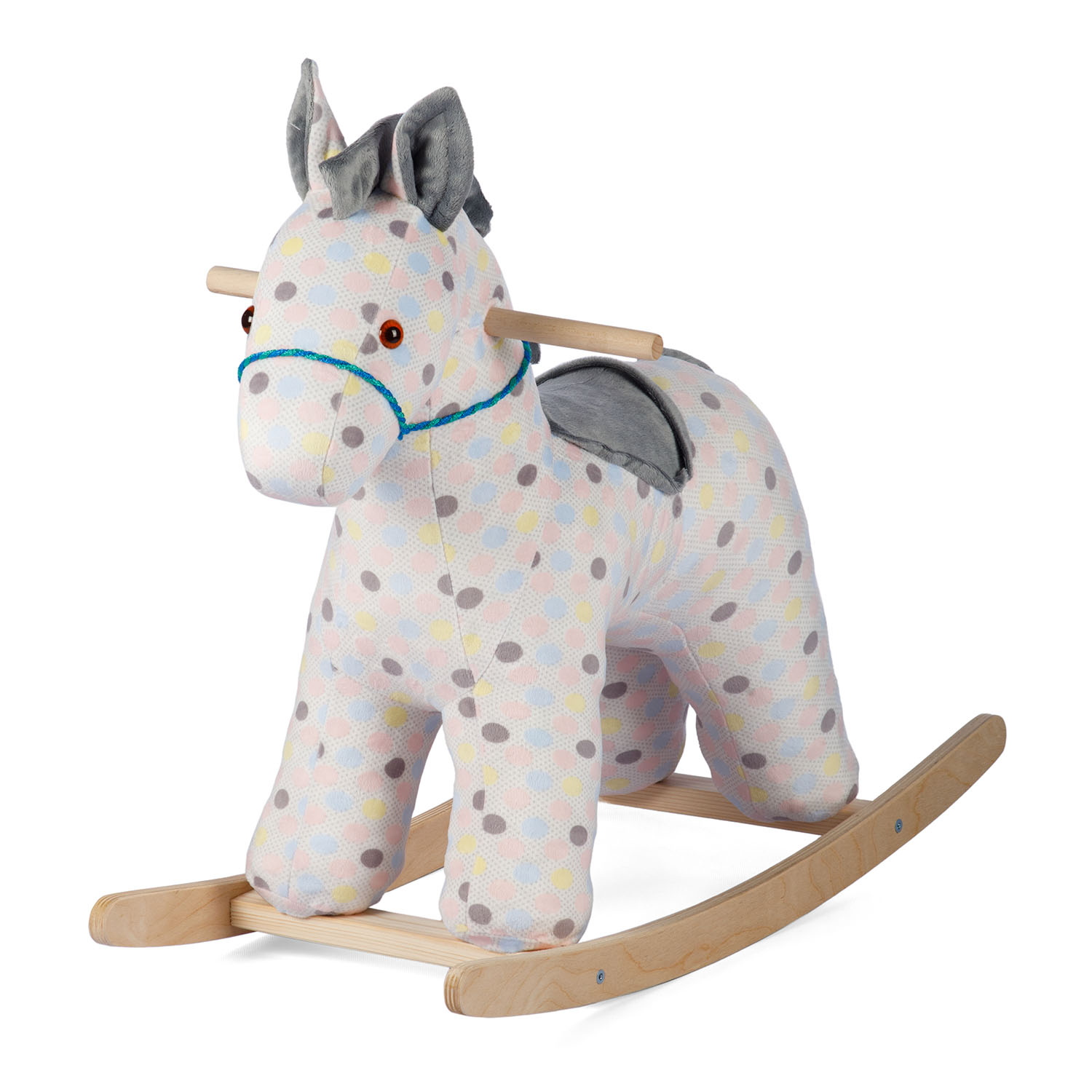 Качалка Тутси лошадка серый - фото 4