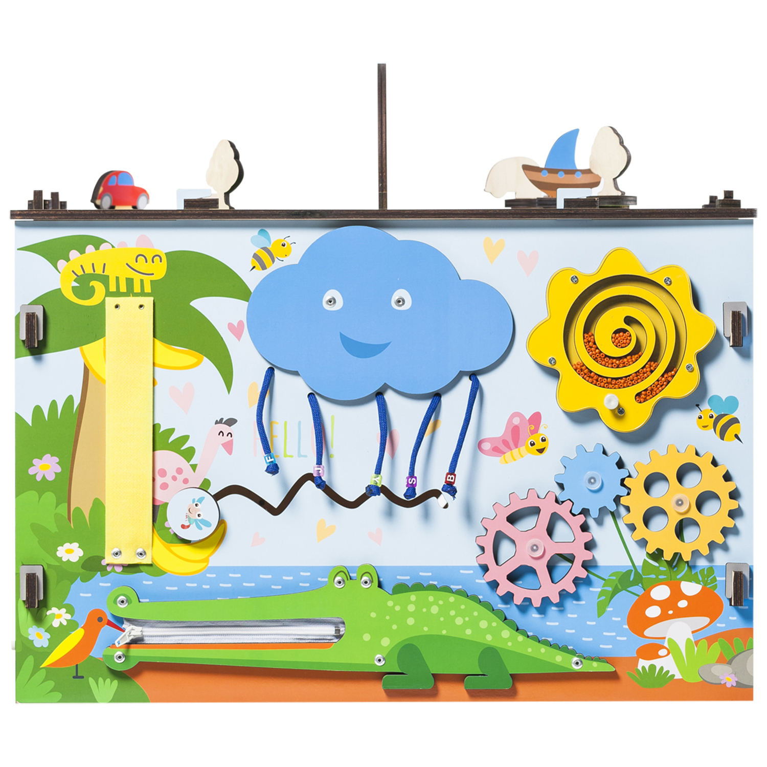 Игрушка PAREMO бизиборд - фото 5