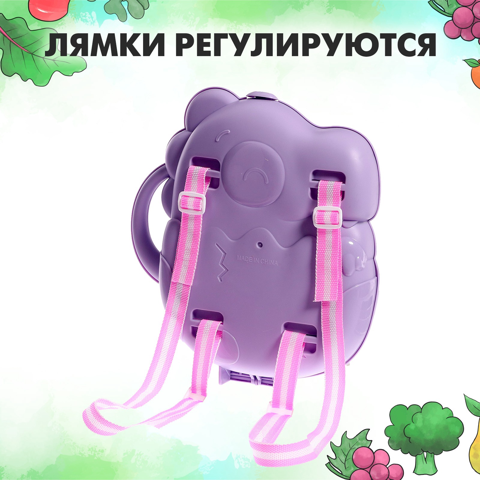 Игровой набор Sima-Land продукты, прилавок, касса, тележки и корзинки - фото 4