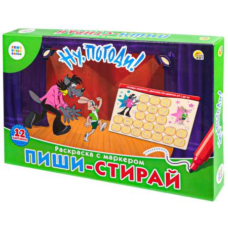 Настольная игра Рыжий кот Пиши-стирай
