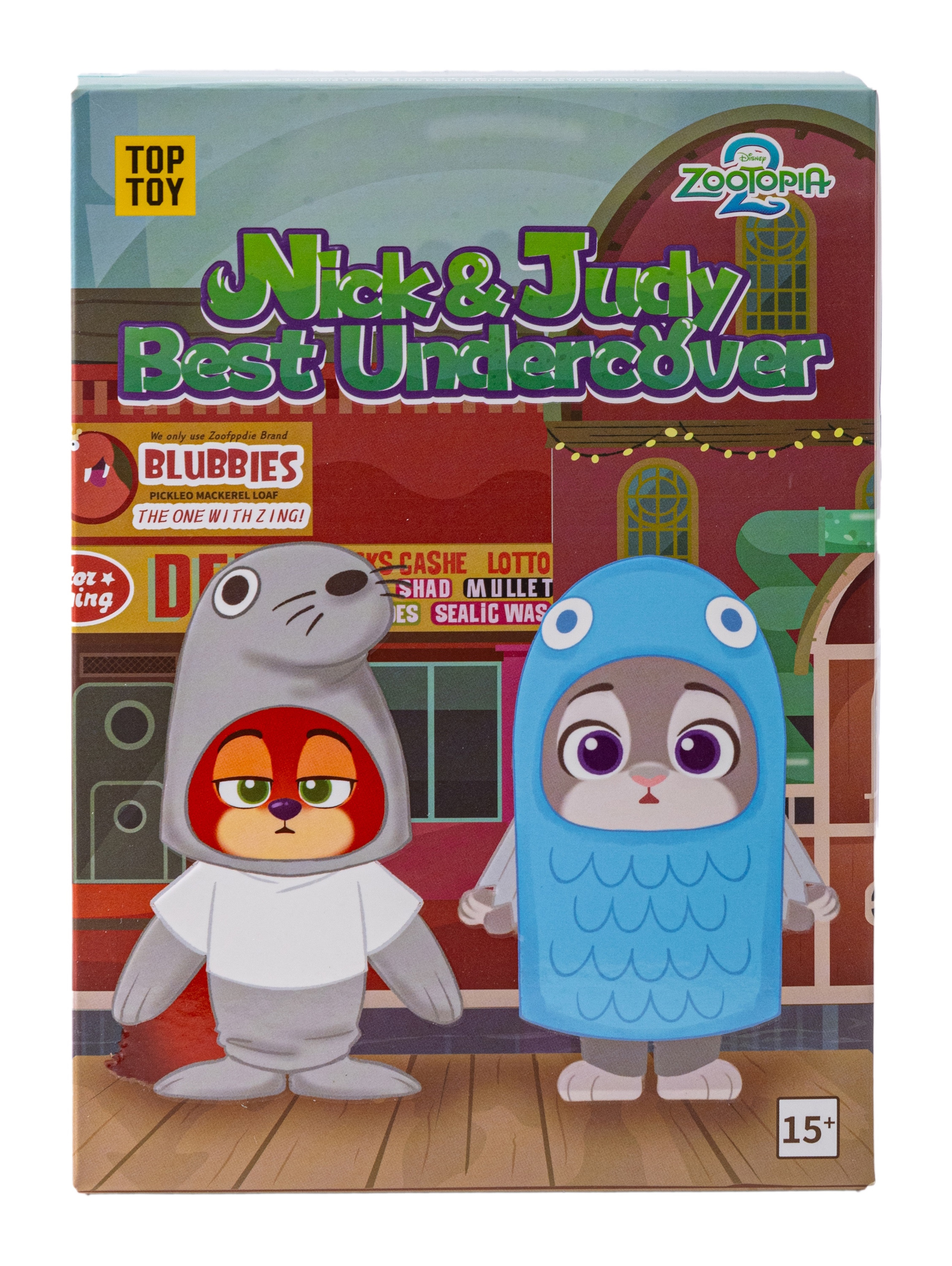 Мягкая игрушка Зверополис Nick and Judy Best Undercover - фото 17