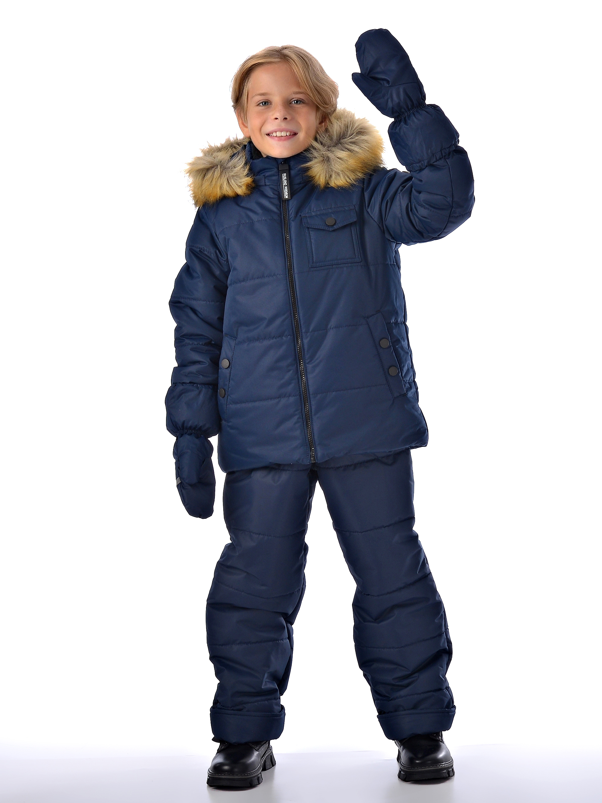 Комплект Rusland мз-крис-т.синий 116-134 - фото 5