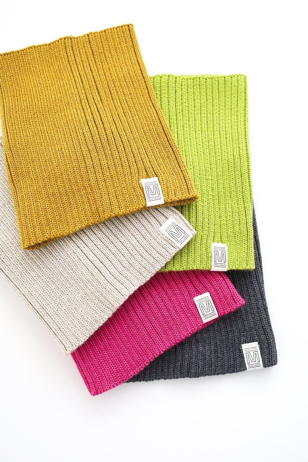 Снуд MINIDINO ВЯЗ-СН-001Снуд-труба вязаный крот - фото 4