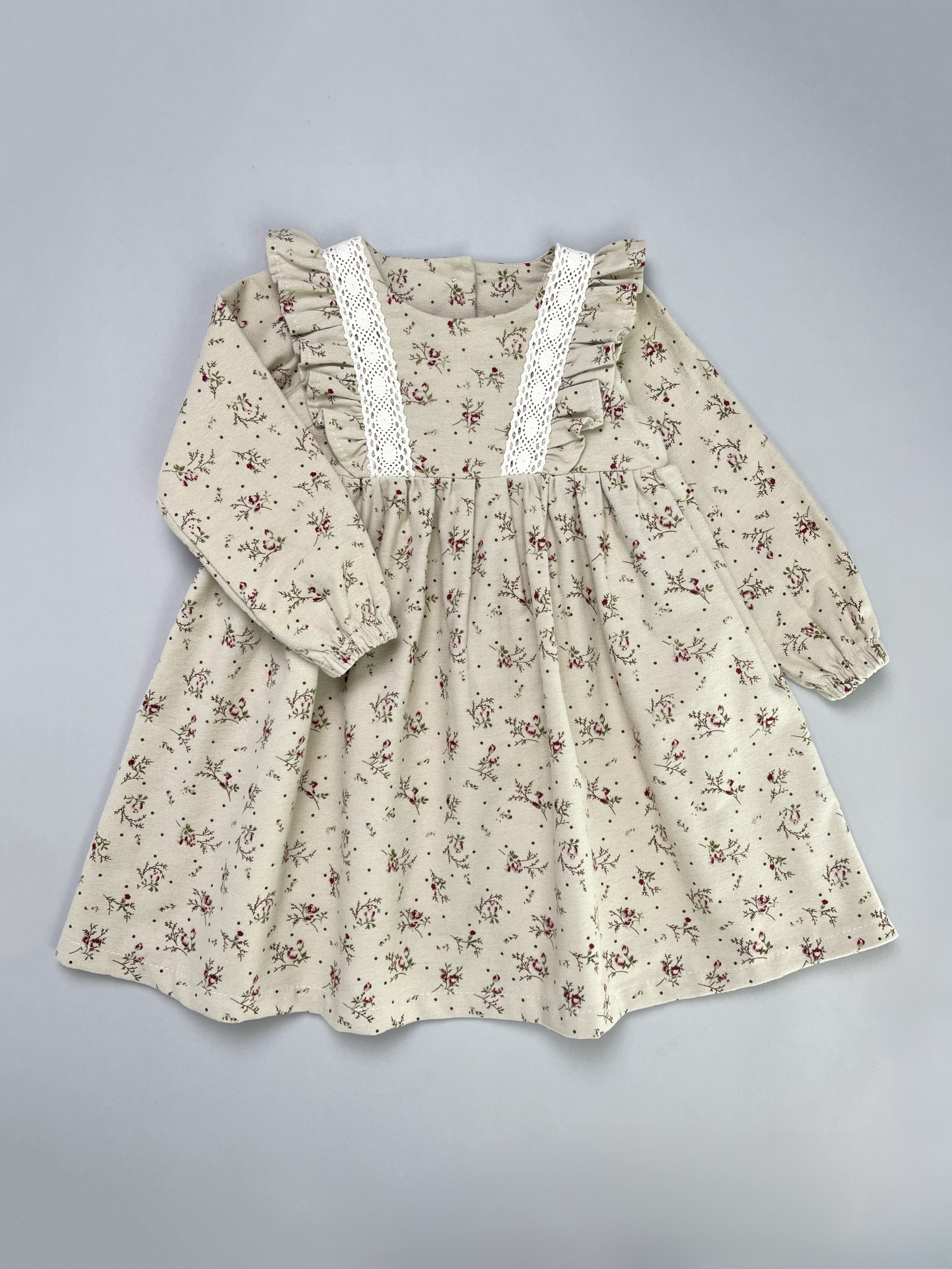 Платье фланелевое для девочки MOUN ЦБ-00001596 - фото 1