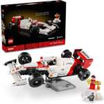 Конструктор LEGO Icons McLaren MP4/4 и Айртон Сенна блочный