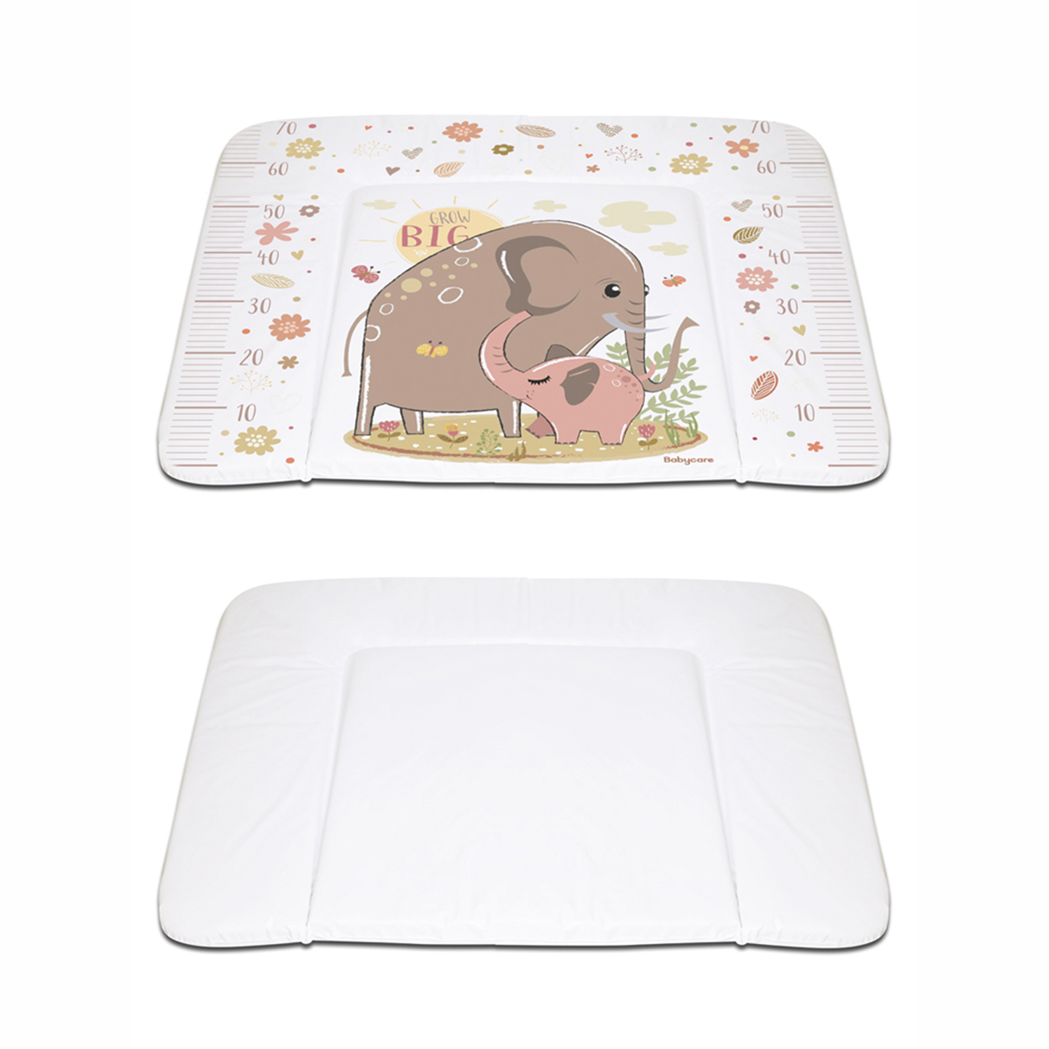 Матрас для пеленания BabyCare слоненок бежевый 820х730х210 - фото 2