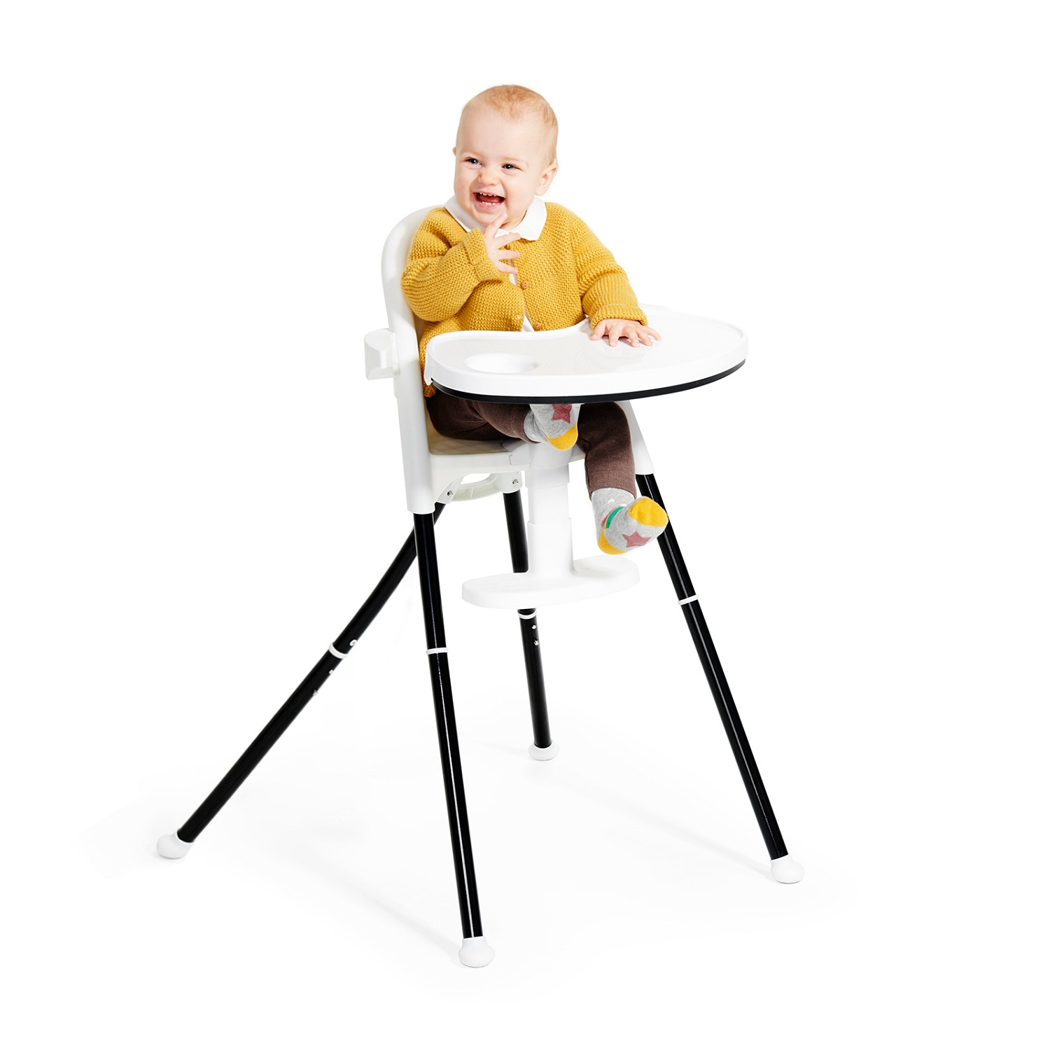 Стульчик для кормления Kinderkraft Pini Grey трансформер - фото 16