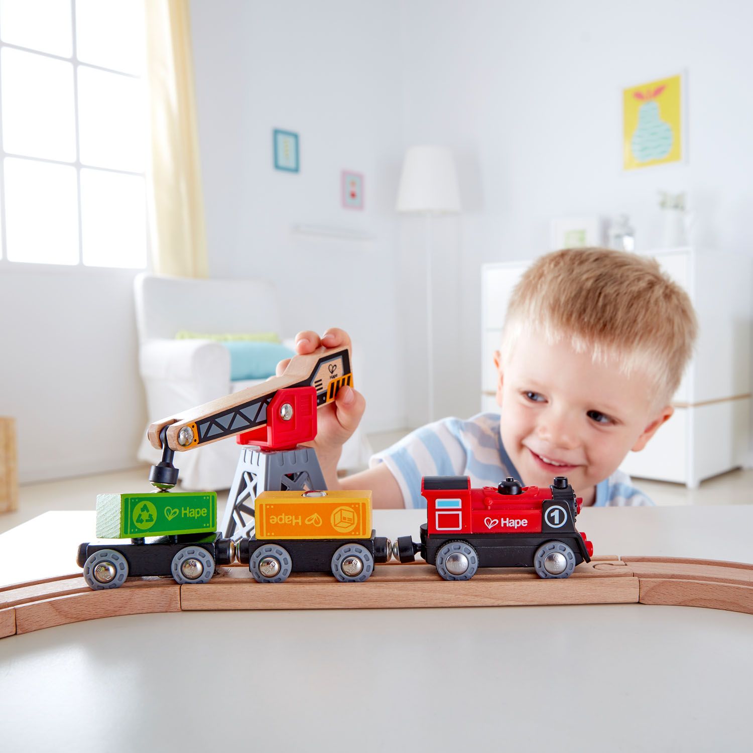 Развивающая железная дорога Hape E3731_HP - фото 3