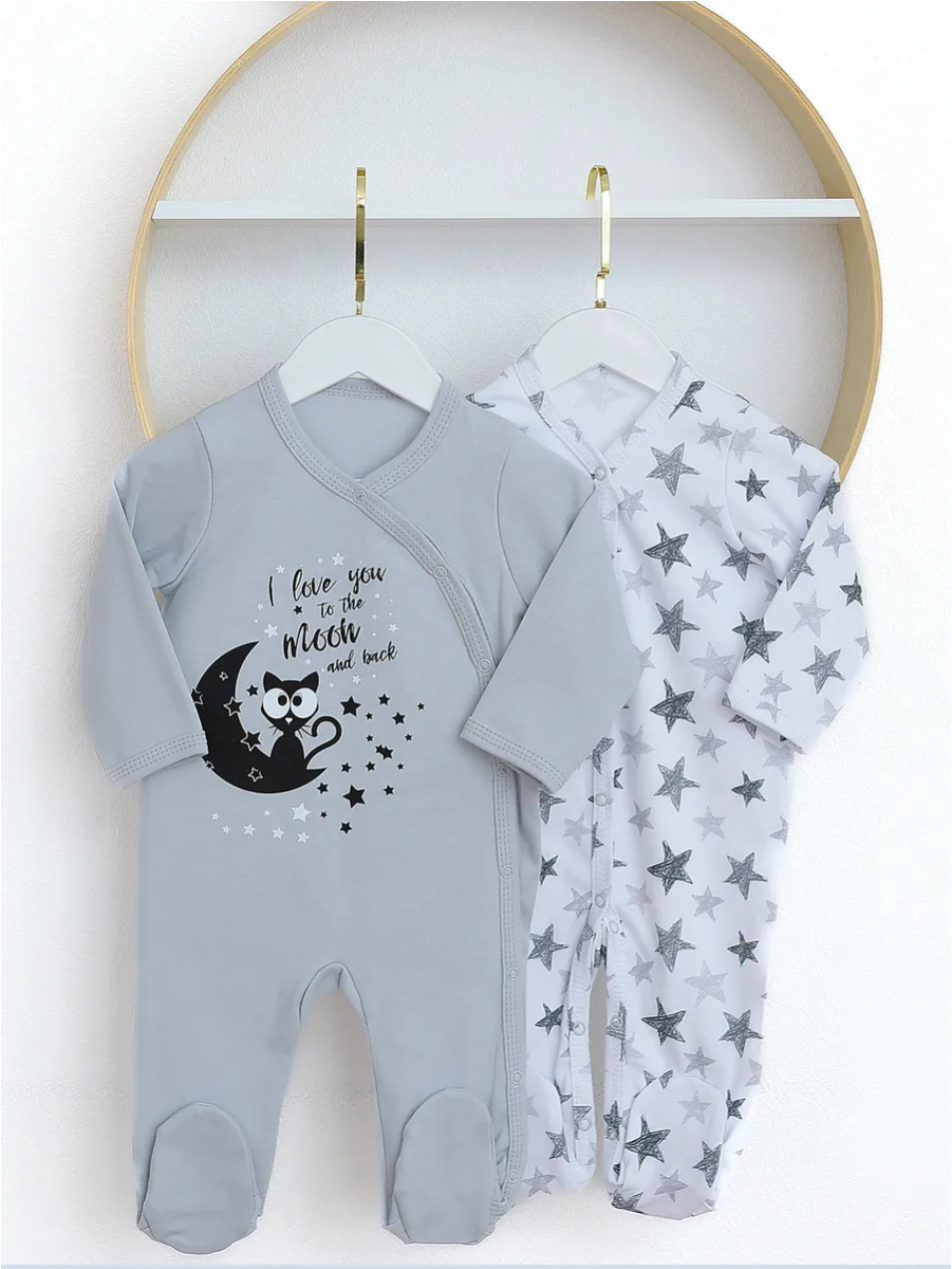 Комбинезон 2 шт babyglory LBB001017 - фото 1