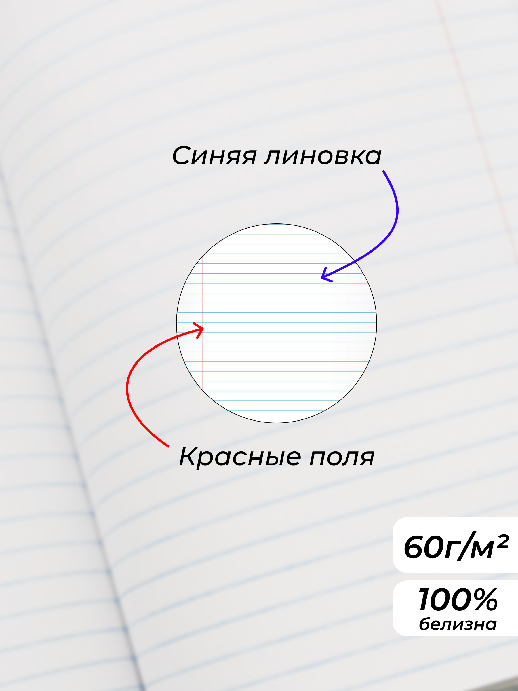 Тетрадь Listoff линейка 20 шт. - фото 2