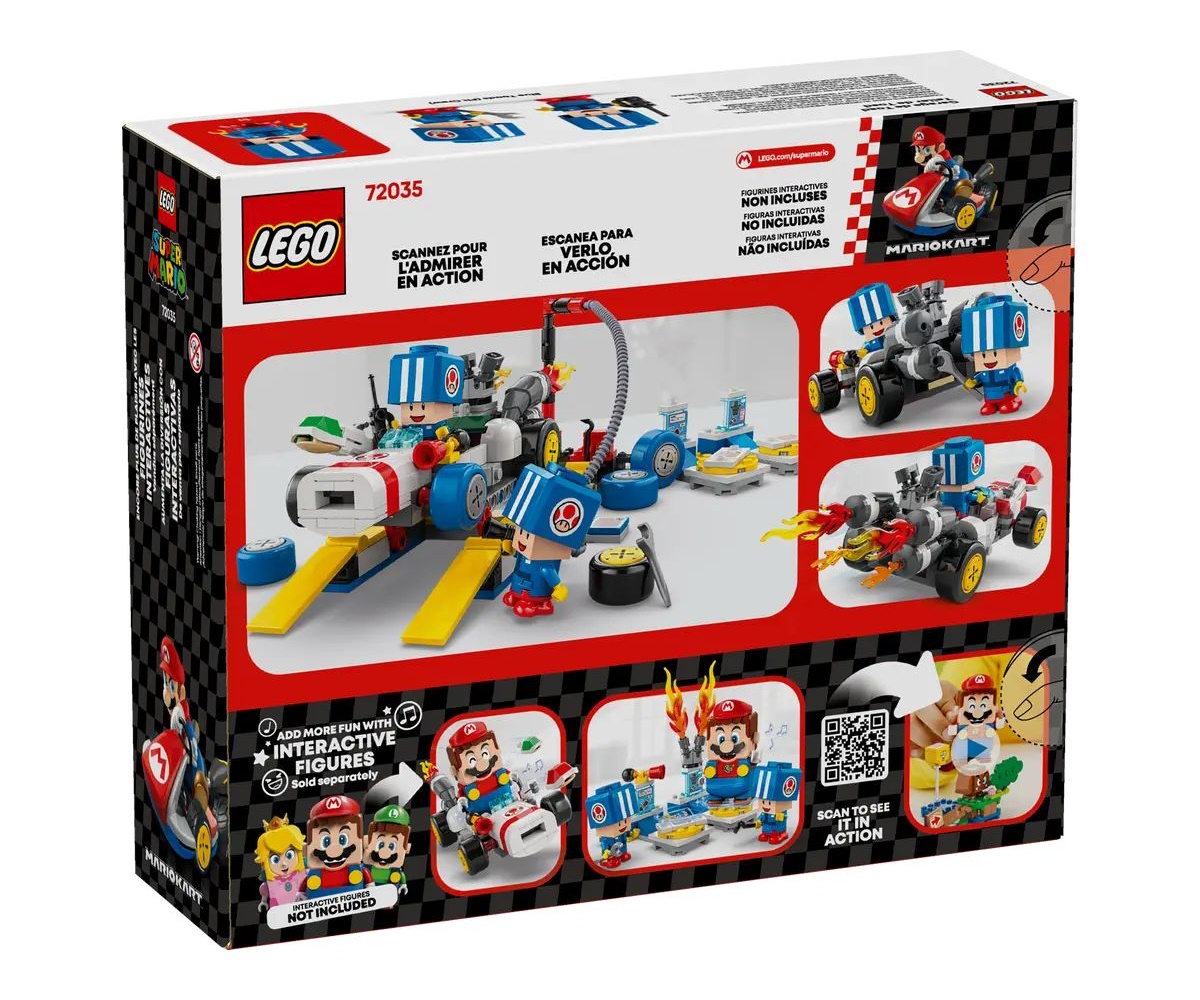 Конструктор LEGO Super Mario Гараж Тоада 390 дет. - фото 8