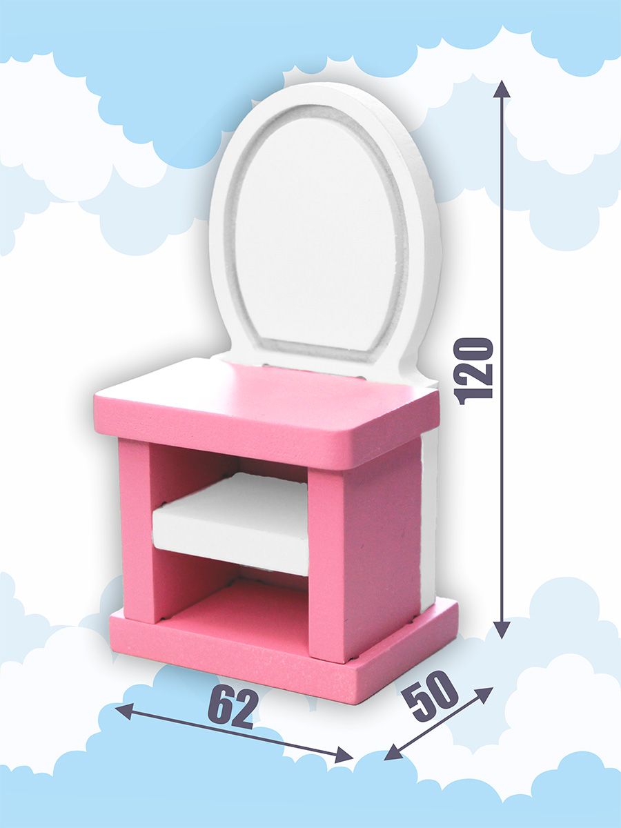 Аксессуар для кукол ViromToys кукольный интерьер Мм2012 - фото 4