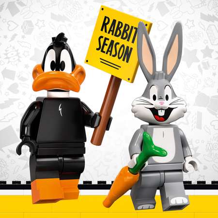 Конструктор LEGO Minifigures Looney Tunes блочный