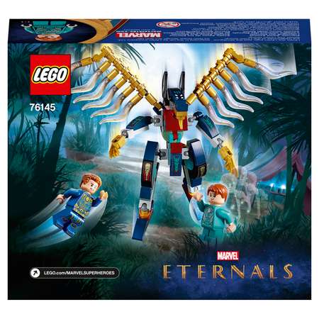 Конструктор LEGO Marvel Super Heroes Воздушное нападение Вечных блочный