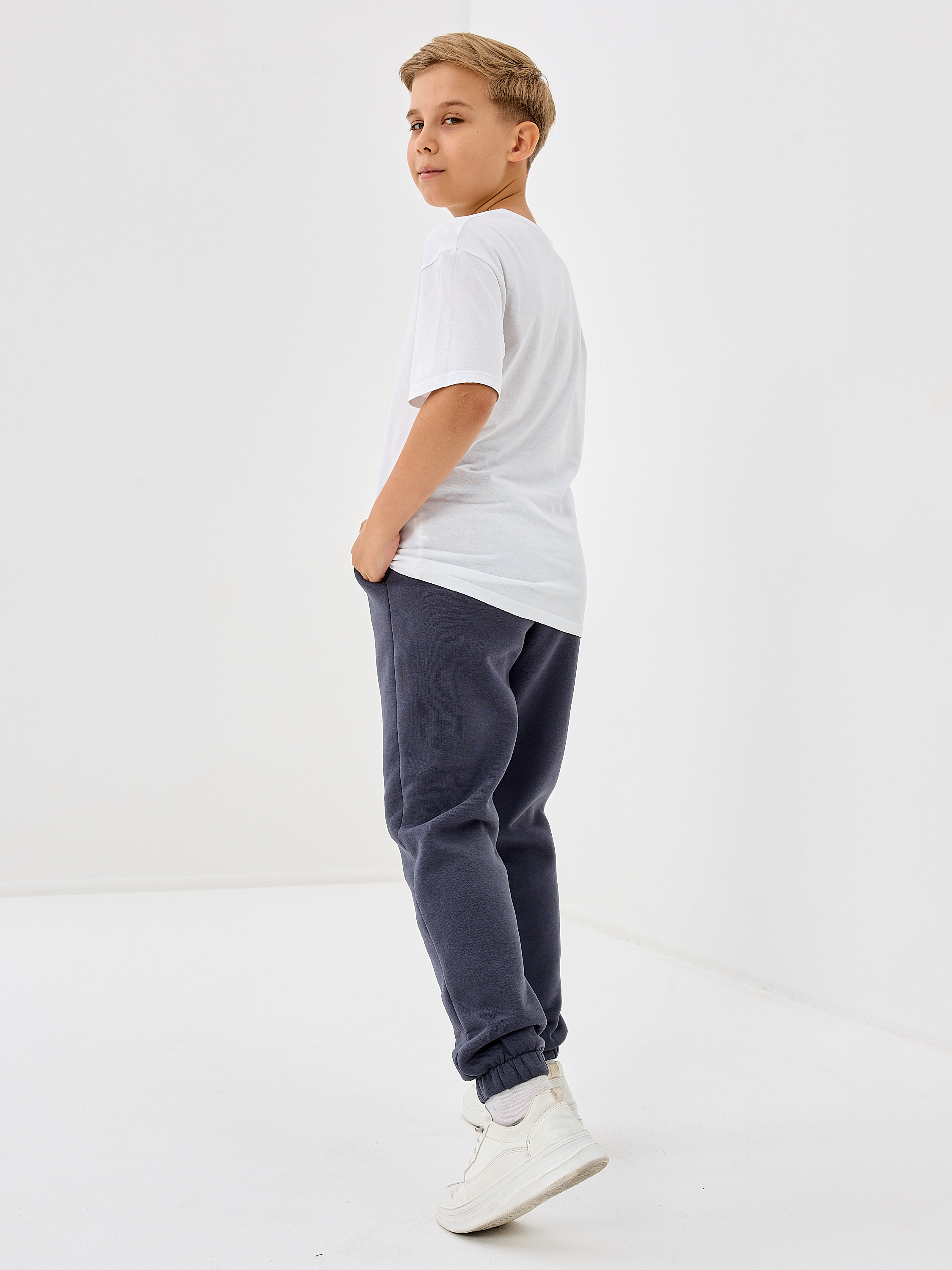 Брюки LELO kids LELO-487 temno-seriy - фото 9