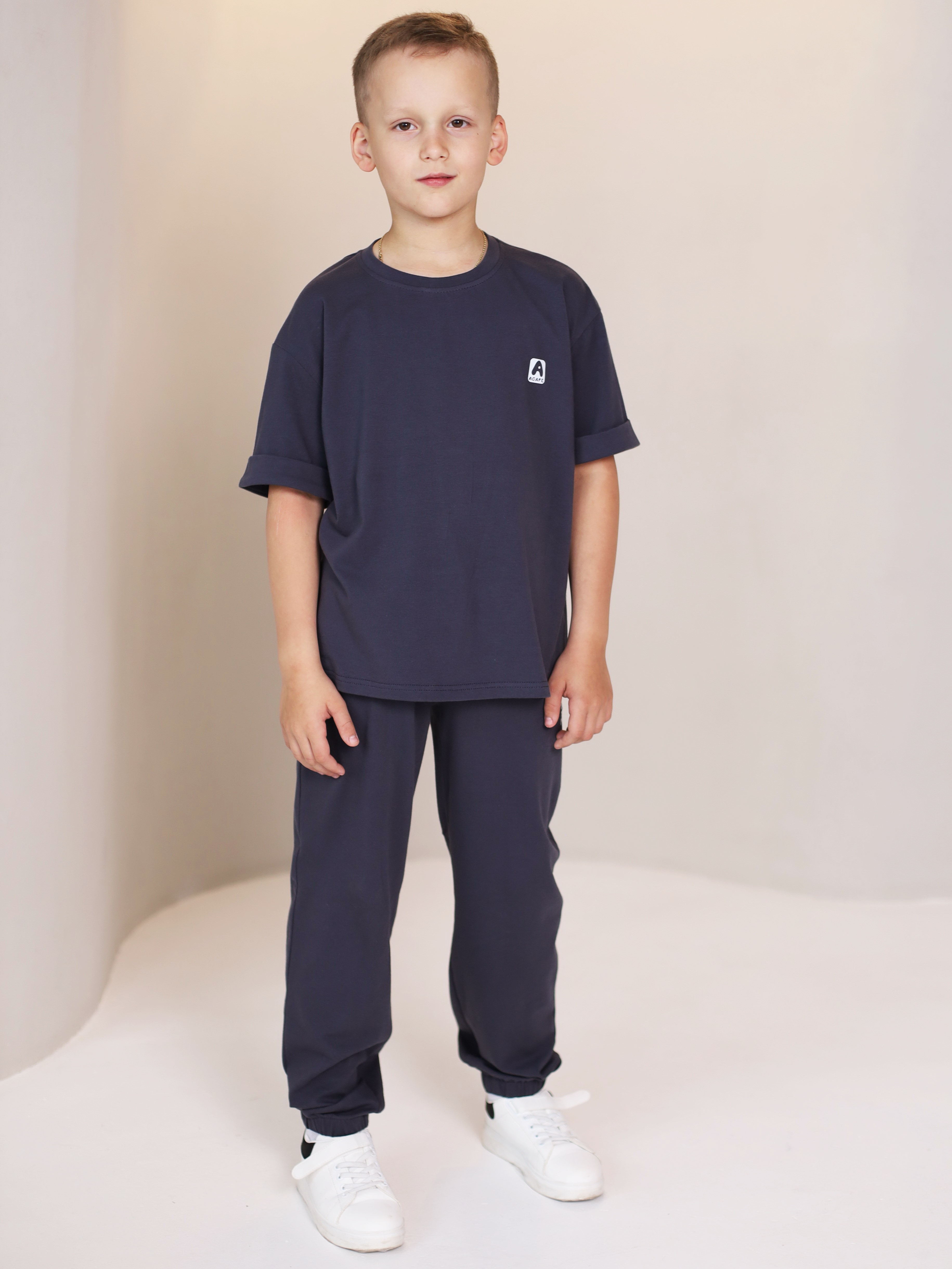 Костюм Агапэ 8017_серый - фото 1