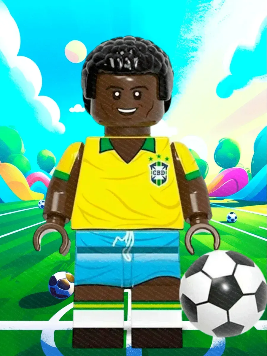 Игровой набор ТОТОША фигурки Футболисты лего 12шт - фото 19