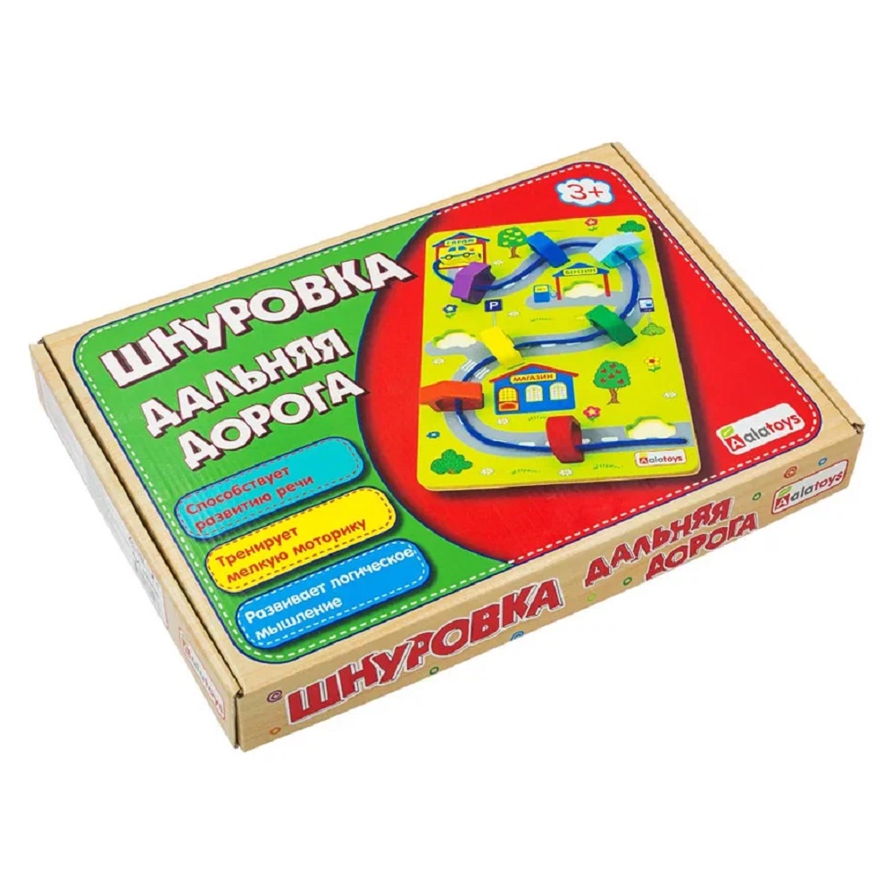 Игрушка Alatoys шнуровка Дальняя дорога в ассортименте - фото 10