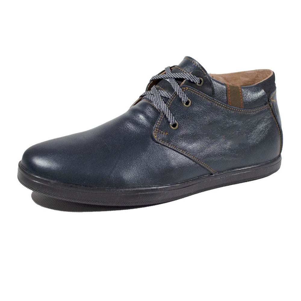 Туфли Europen 481кожа-SV EUROPEN Туфли,синий кожа - фото 1