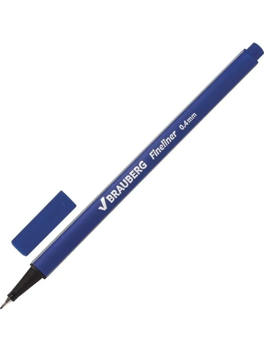 Ручка капиллярная Brauberg 12 шт. - фото 2