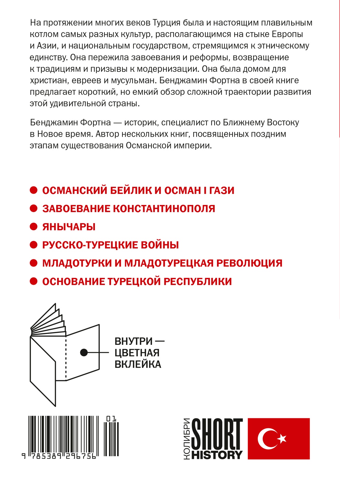 Книга КОЛИБРИ КоЛибри Short History Фортна Б Краткая история Турции покет - фото 3