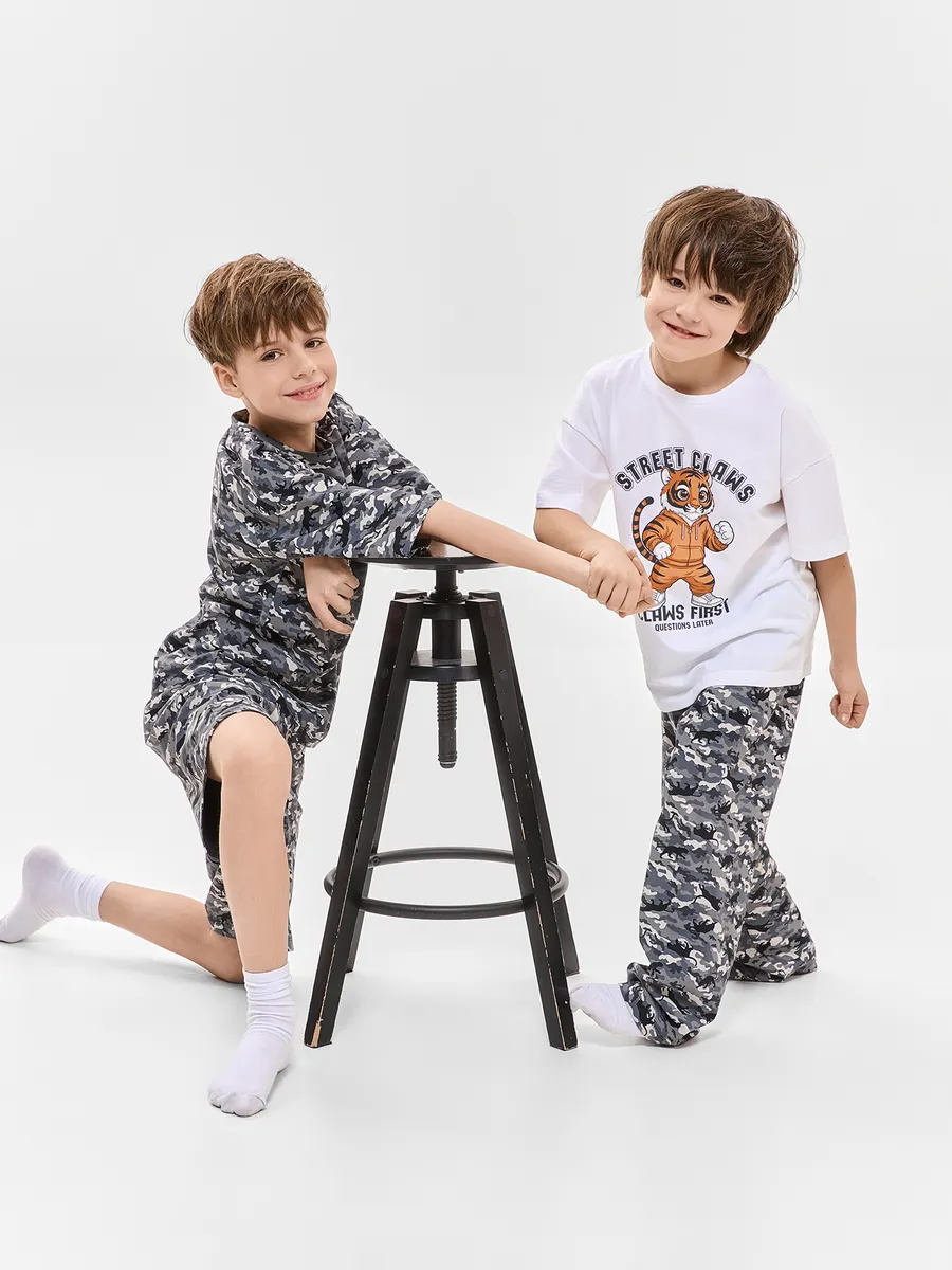 Пижама Mark Formelle (Марк Формэль) 563339/тигры камуфляж - фото 12